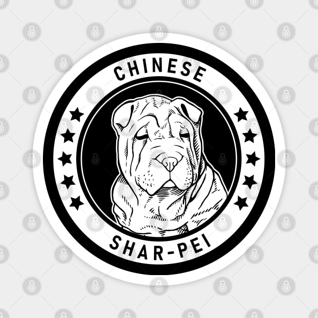 Chinese Shar-Pei Fan Gift Magnet by millersye